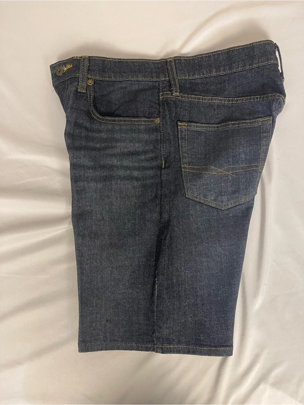 Levi's Dark Blue Denim Jean Shorts